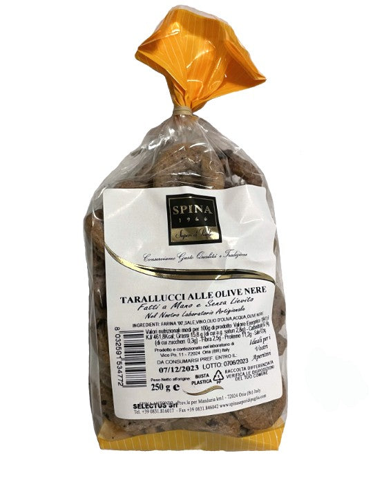 Black olives Taralli