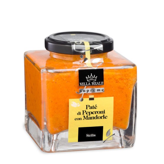 Tapenade de poivrons et amandes Siciliennes