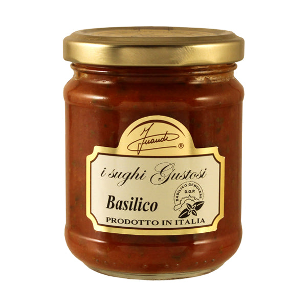 Sauce au basilic avec basilic de Gênes DOP