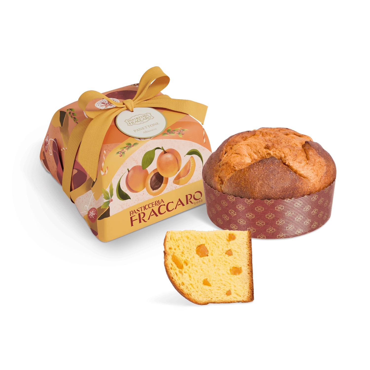 Panettone aux abricots